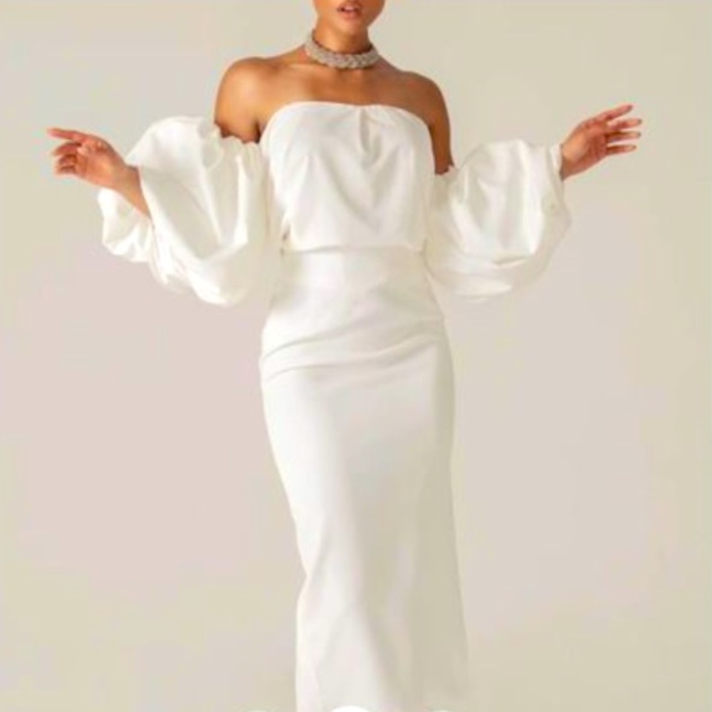 Shay Crepe Midi Skirt